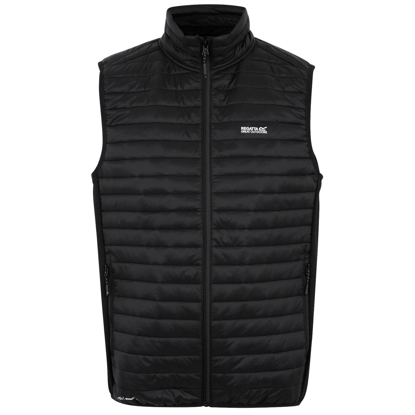 Kamizelka męska Regatta Andreson Hybrid B/W Rozmiar: 5XL / Kolor: czarny