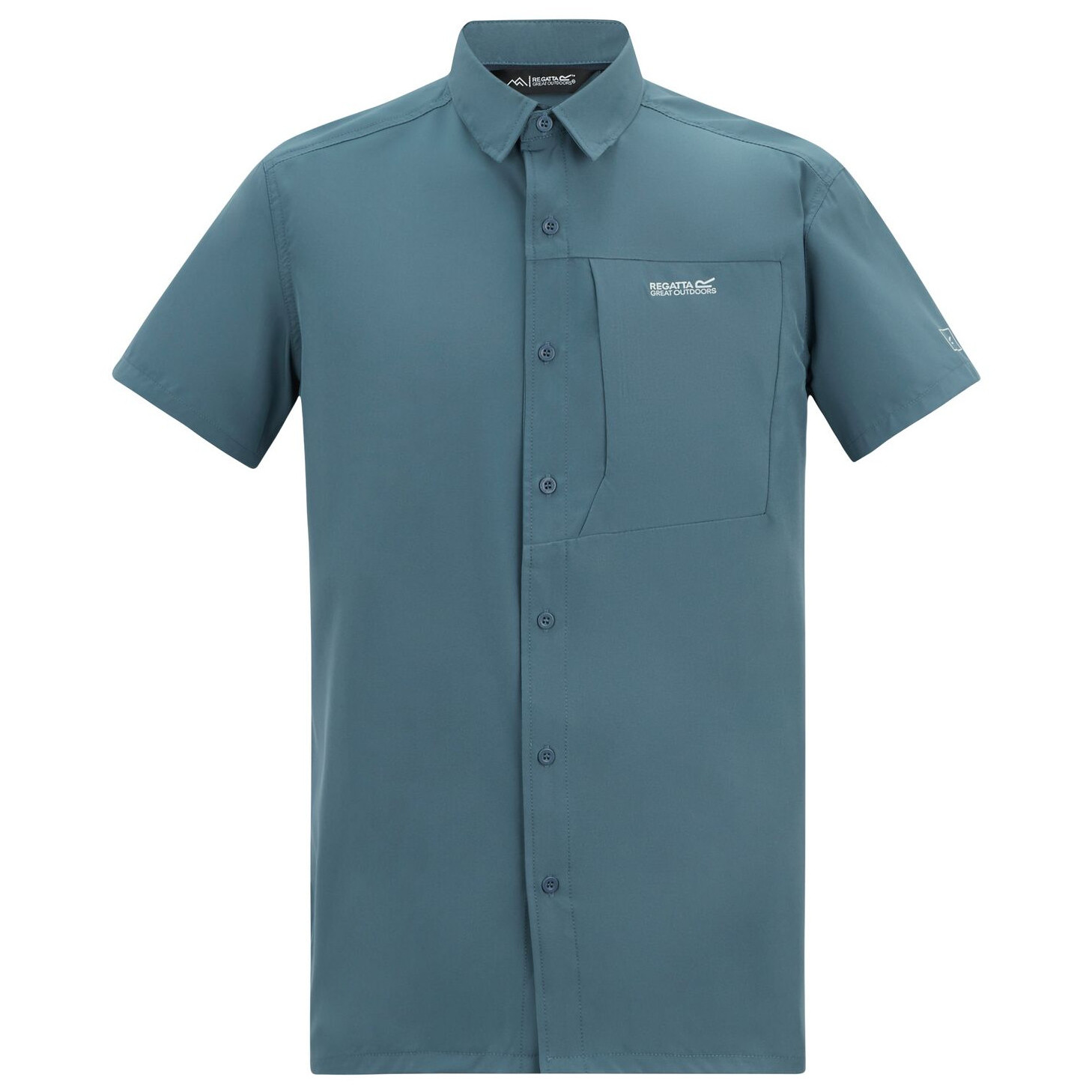 Koszula męska Regatta Anti-Insect Travel Light S/S Shirt Rozmiar: M / Kolor: niebieski