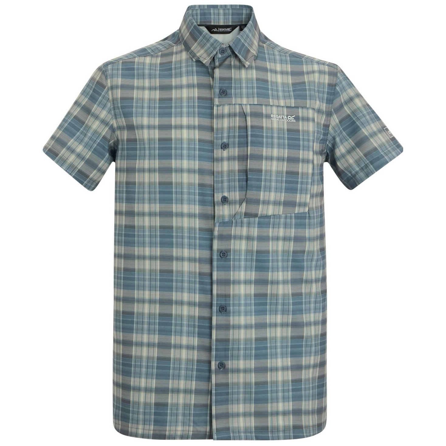 Koszula męska Regatta Anti-Insect Travel Light S/S Shirt Rozmiar: XXXL / Kolor: jasnoniebieski
