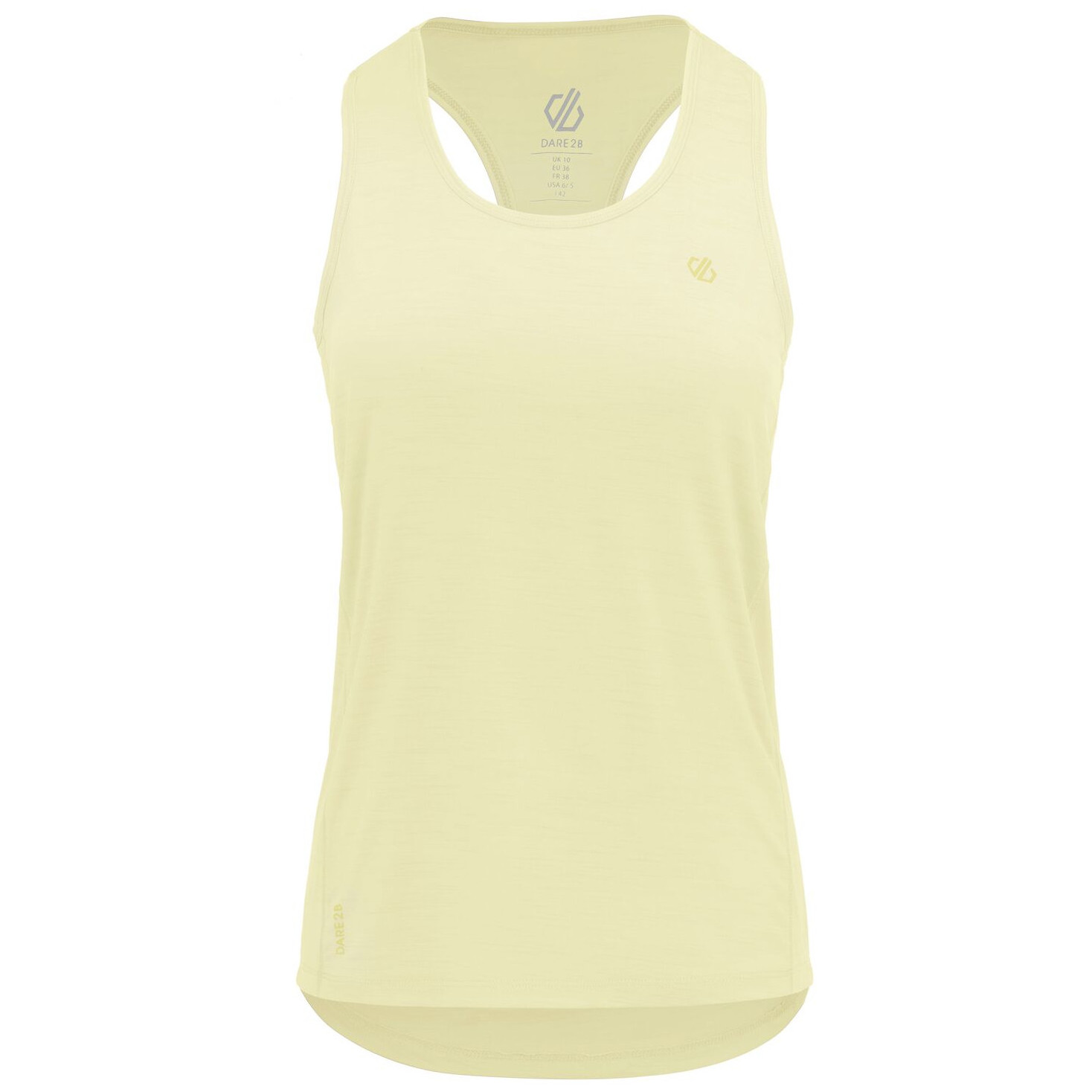 Damski podkoszulek Dare 2b Modernize II Vest Rozmiar: L / Kolor: żółty