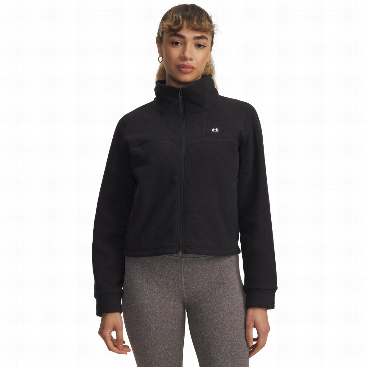 Bluza damska Under Armour W Expanse Fleece FZ Rozmiar: S / Kolor: czarny