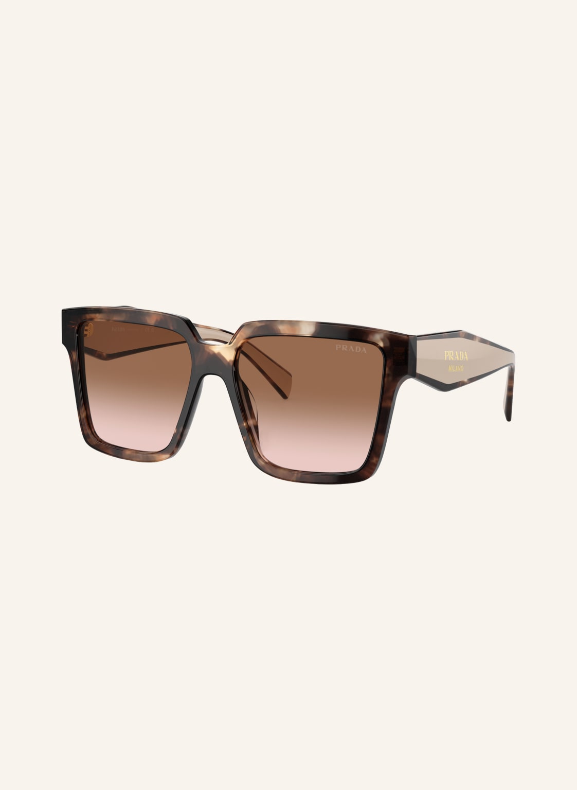 Prada Okulary Przeciwsłoneczne Pr 24zsf braun