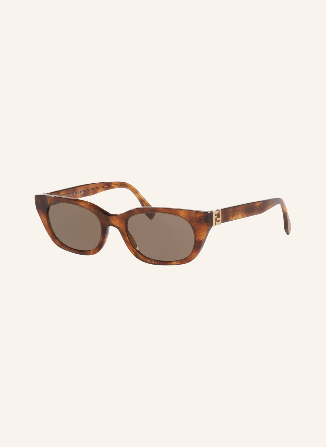 Fendi Okulary Przeciwsłoneczne fn001006 beige