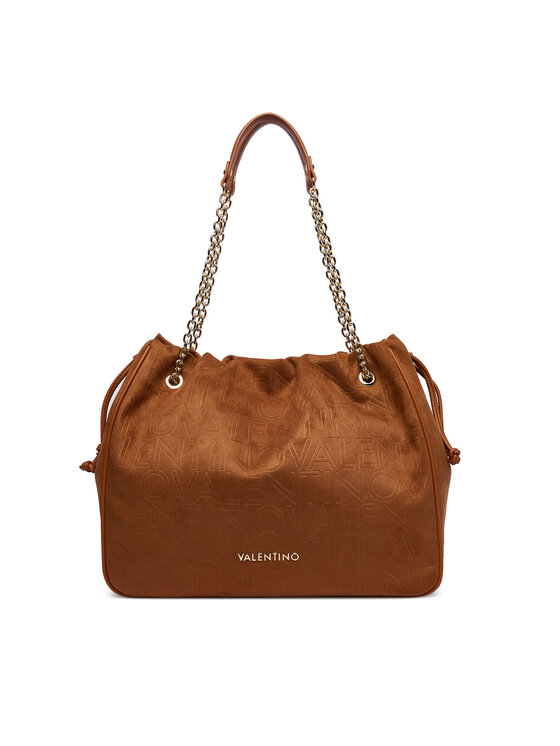 Valentino Torebka Maxi VBS9U701 Brązowy