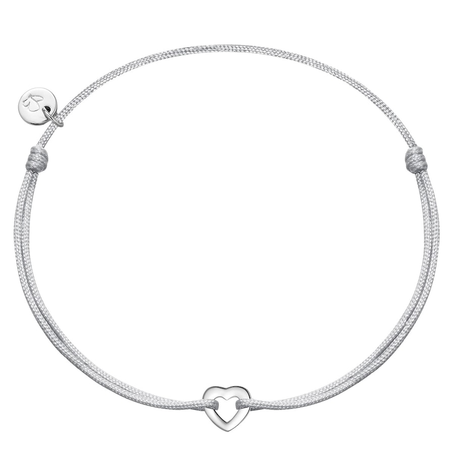 Glanzstücke München Bransoletka Serce z Srebra Sterling w srebrze Bransoletki 1 ct Damski