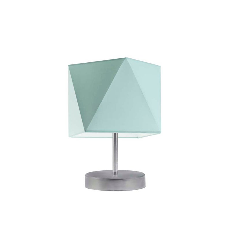 Lampka nocna na biurko lampa biurkowa LED z abażurem diament PICOLO