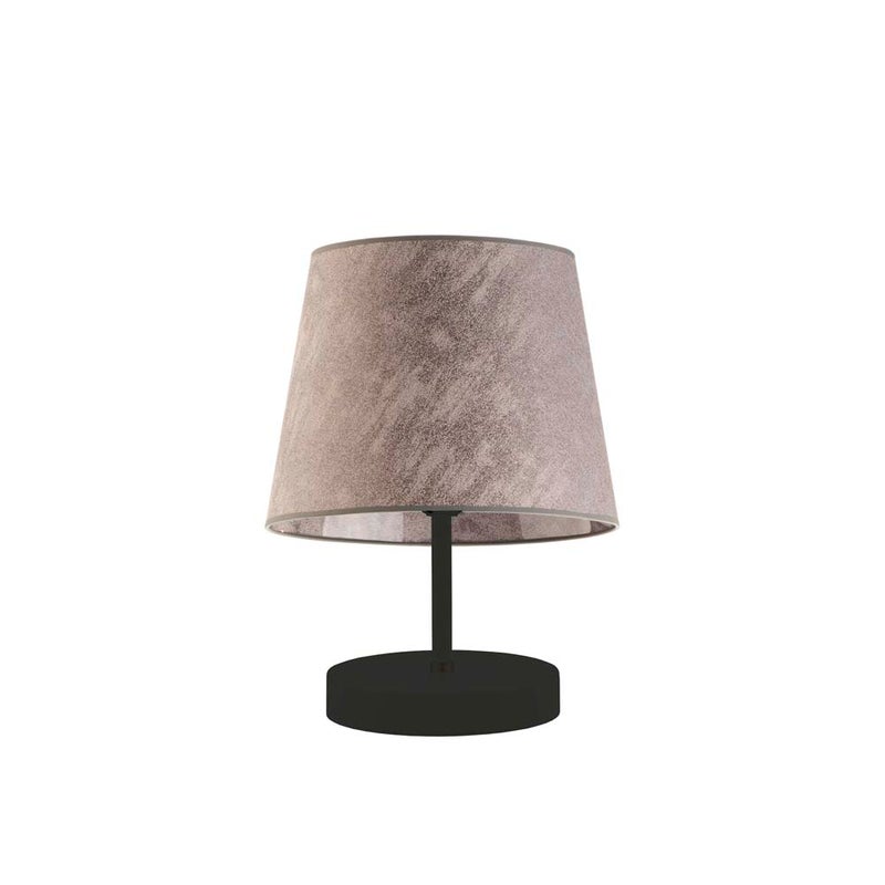 Lampka nocna na biurko lampa biurkowa LED z abażurem stożek PICOLO