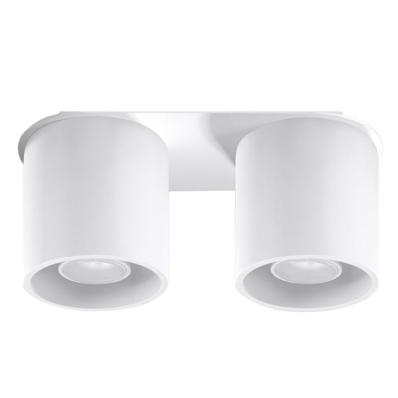 Reflektor spot RONDEO biały 2xGU10x40W metal wym:12x26x10cm IP20 Pure Lume