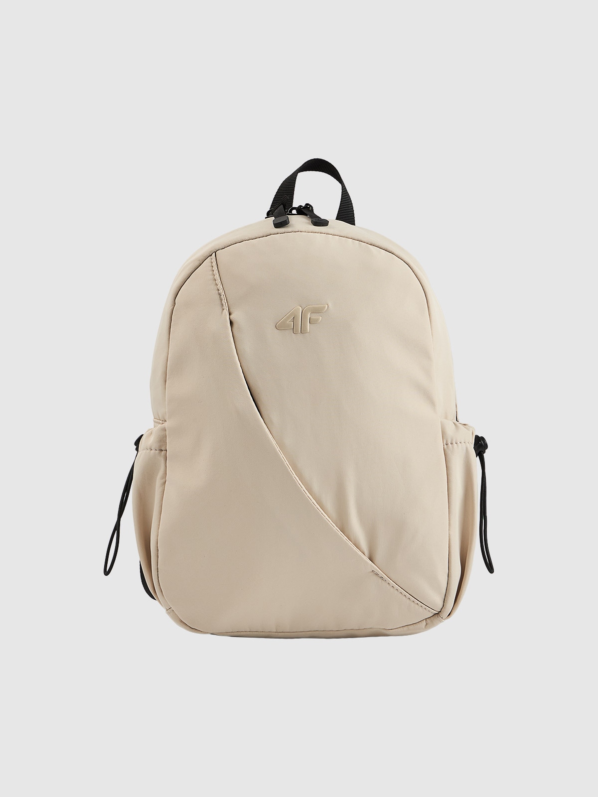 4F Plecak miejski (5 L) - beżowy Uniwersalny