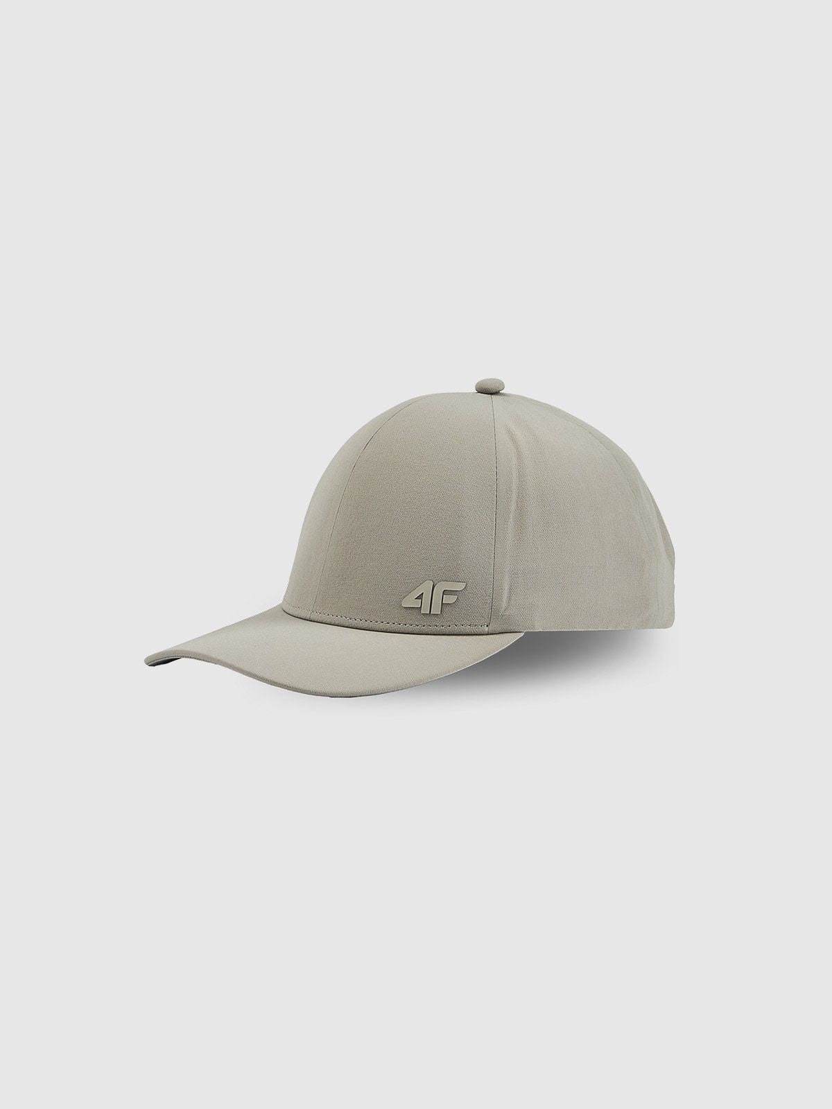4F Czapka z daszkiem strapback uniseks - szara S/M (58cm)