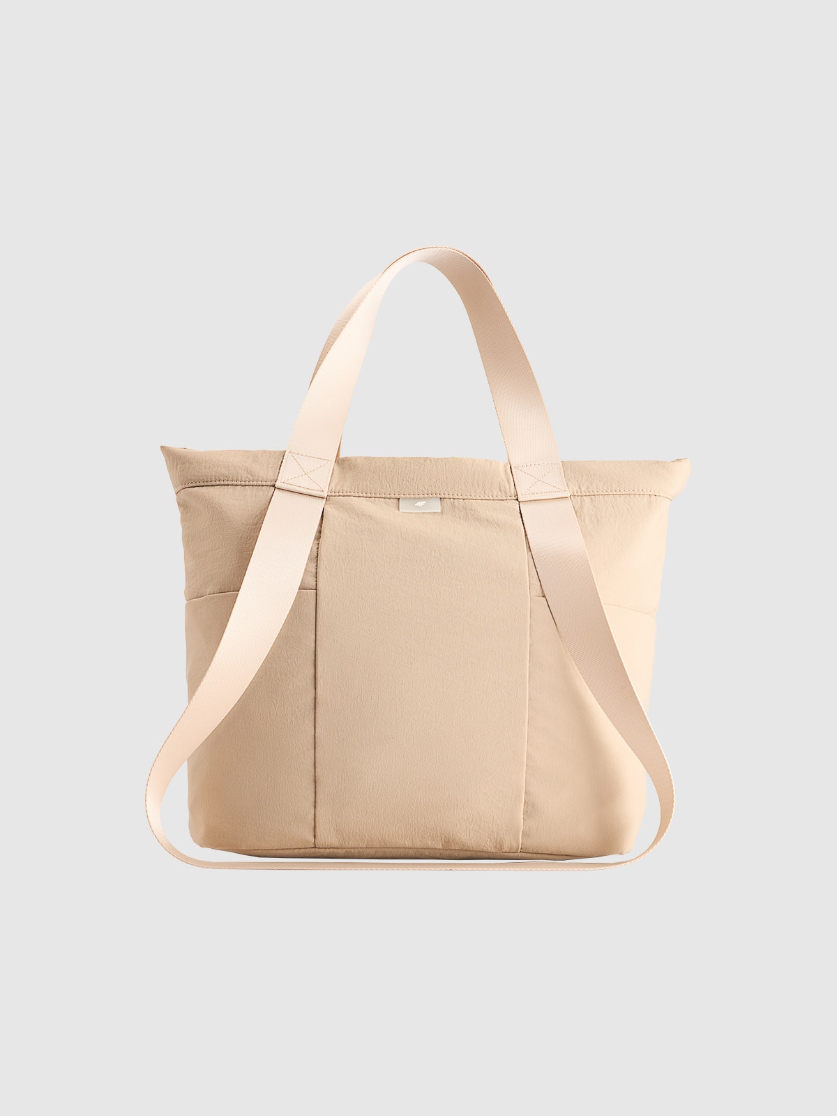 4F Torba na ramię (14 L) - beżowa Uniwersalny