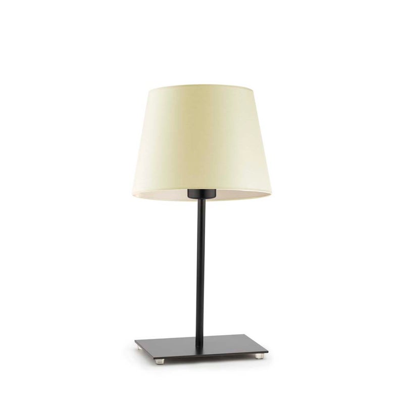 Lampka nocna na biurko lampa biurkowa LED z abażurem stożek MOTO