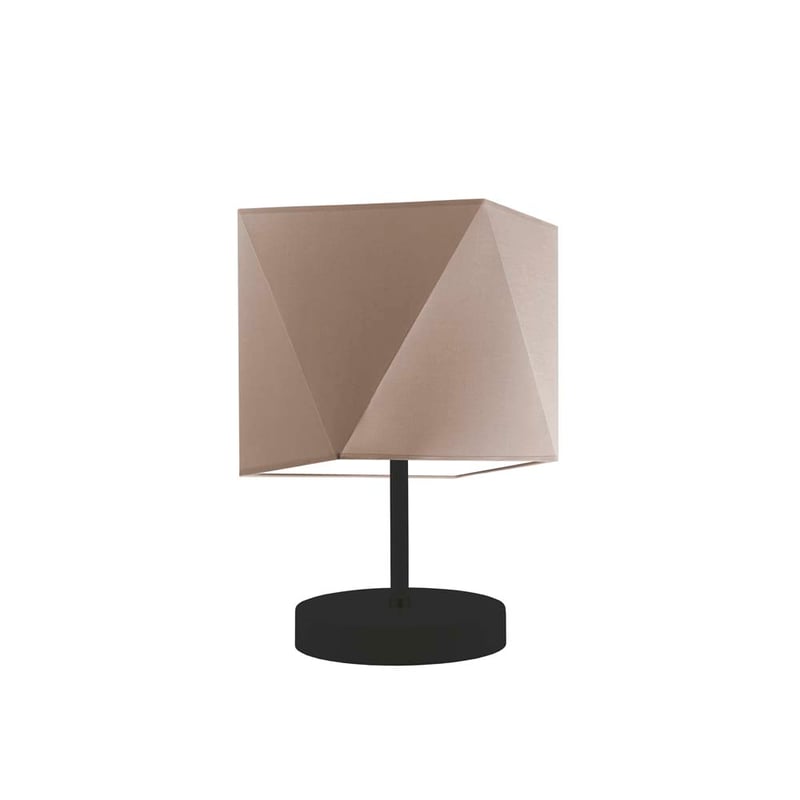 Lampka nocna na biurko lampa biurkowa LED z abażurem diament PICOLO