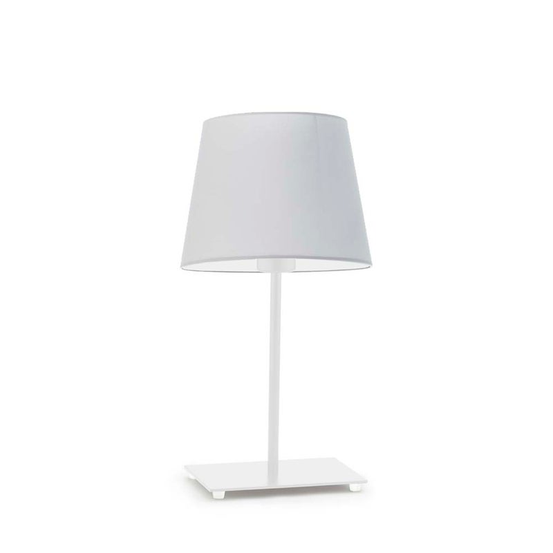 Lampka nocna na biurko lampa biurkowa LED z abażurem stożek MOTO