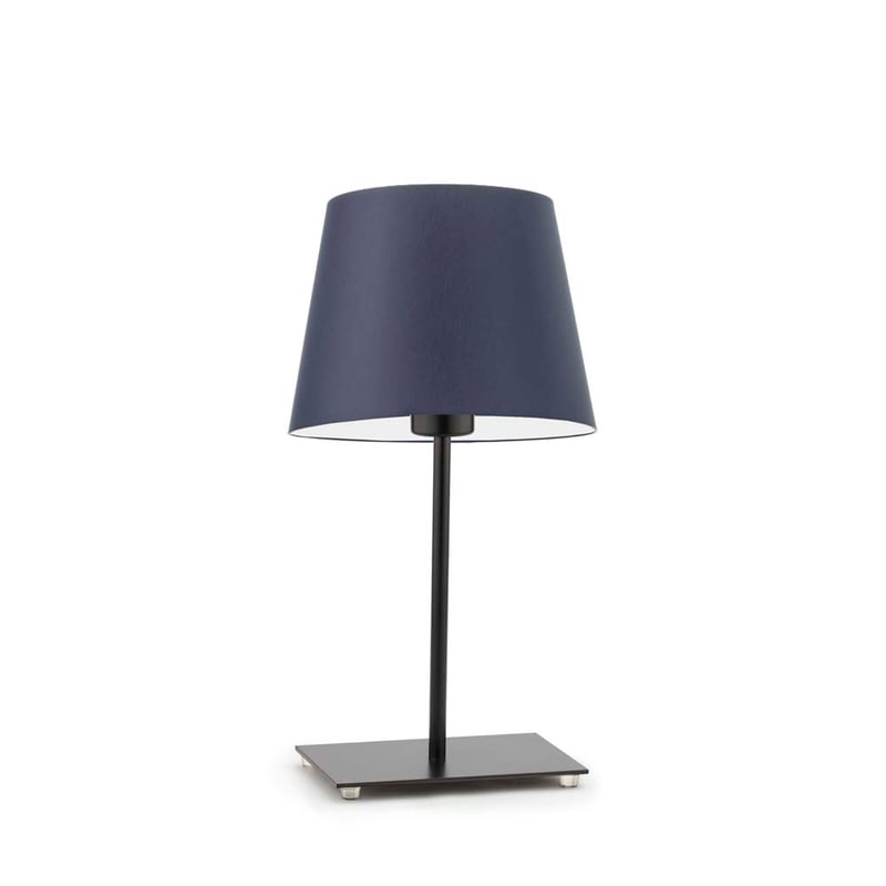 Lampka nocna na biurko lampa biurkowa LED z abażurem stożek MOTO