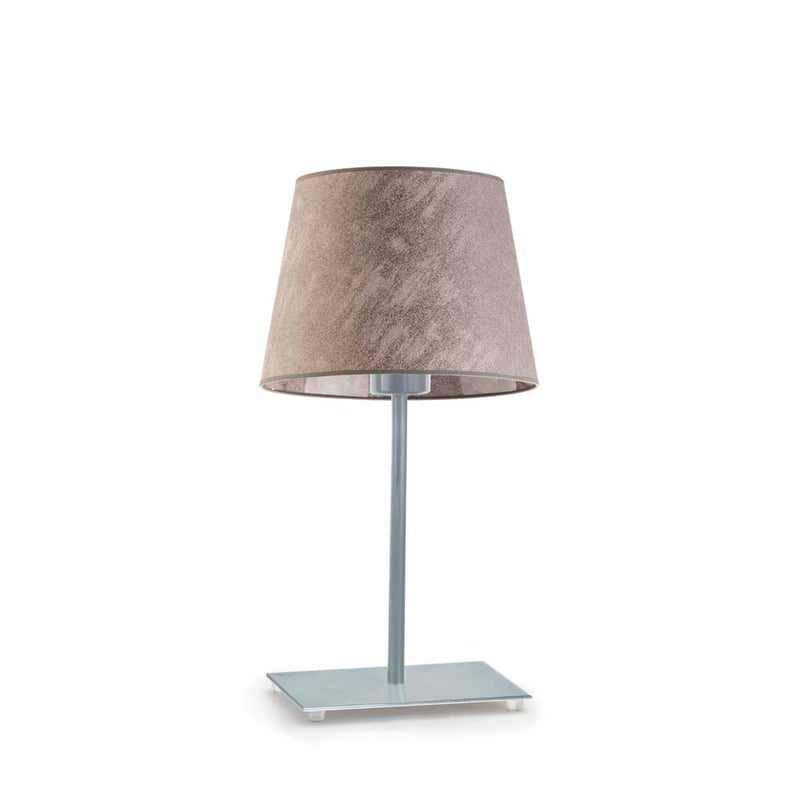 Lampka nocna na biurko lampa biurkowa LED z abażurem stożek MOTO