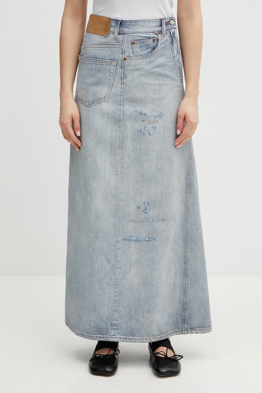MM6 Maison Margiela spódnica jeansowa
