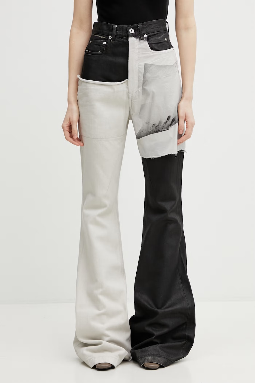 Rick Owens DRKSHDW Bolan jeansy damskie