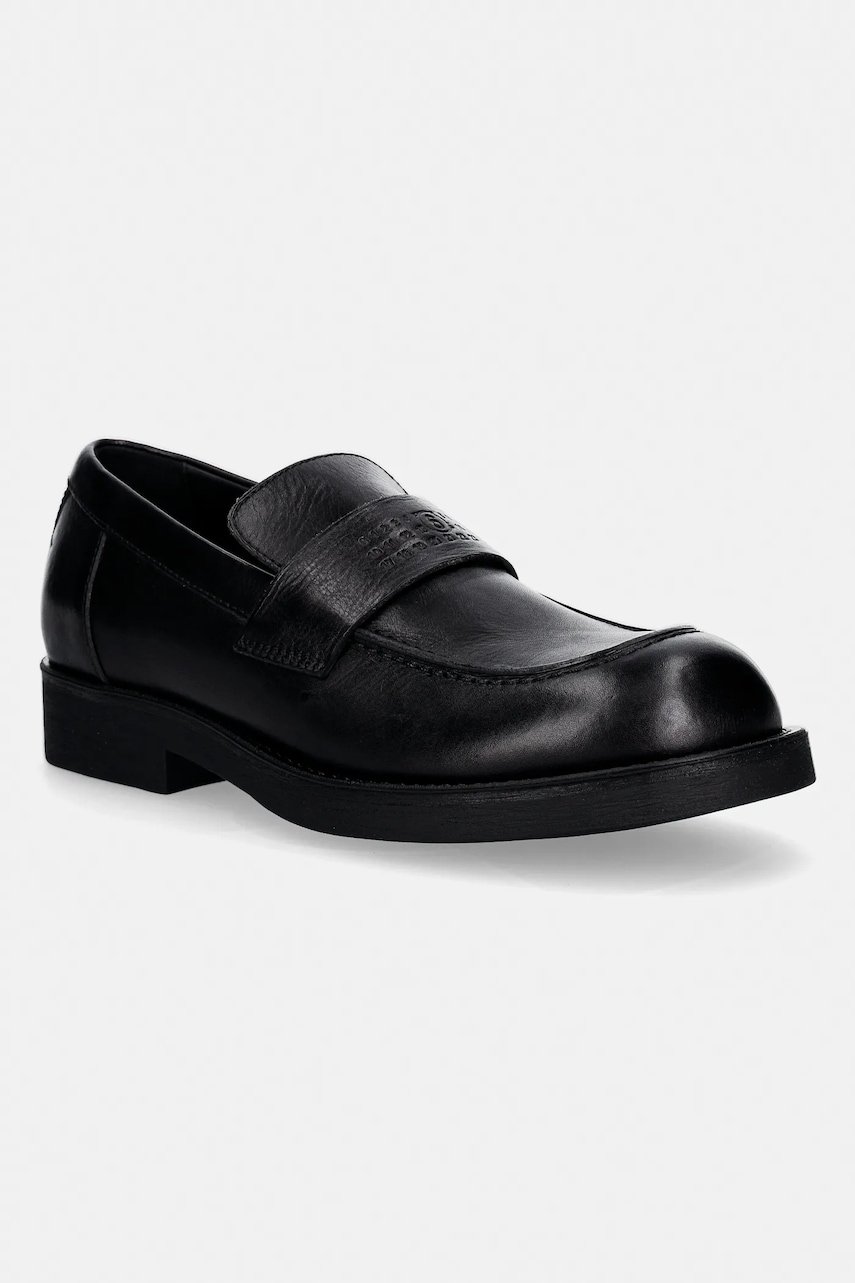 MM6 Maison Margiela mokasyny skórzane