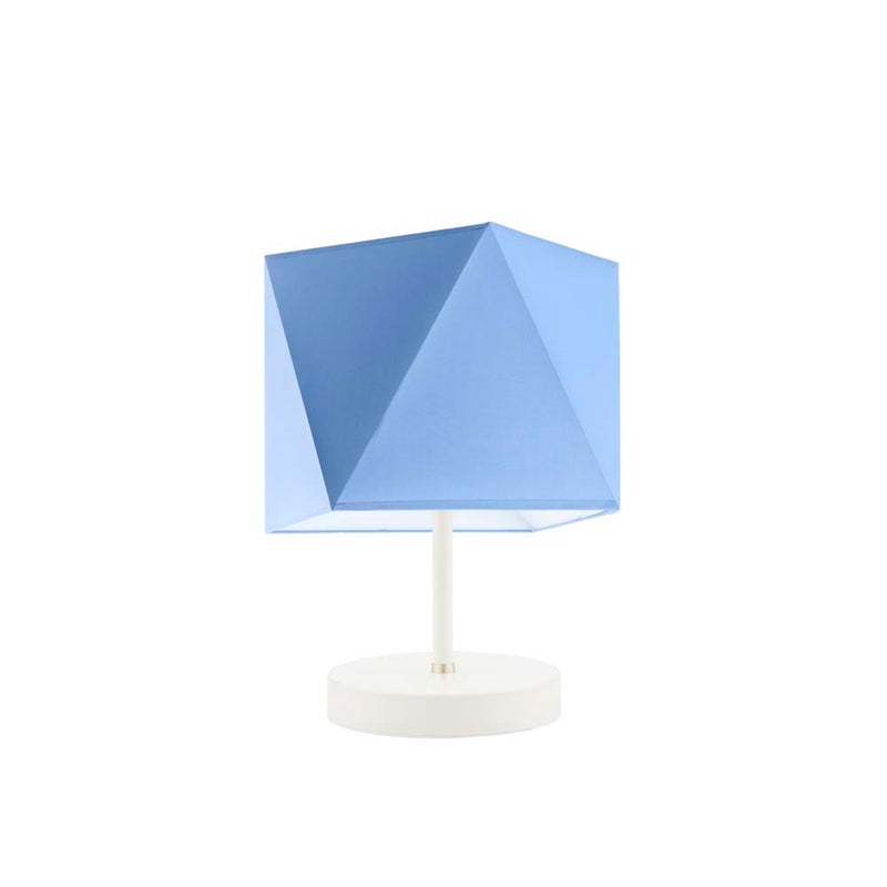 Lampka nocna na biurko lampa biurkowa LED z abażurem diament PICOLO