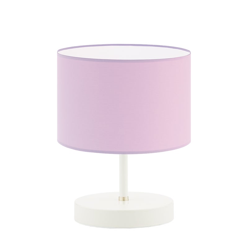 Lampka nocna na biurko lampa biurkowa LED z abażurem walec PICOLO