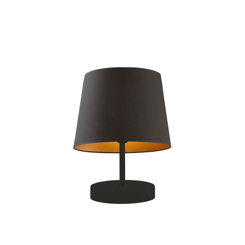 Lampka nocna na biurko lampa biurkowa LED z abażurem stożek PICOLO