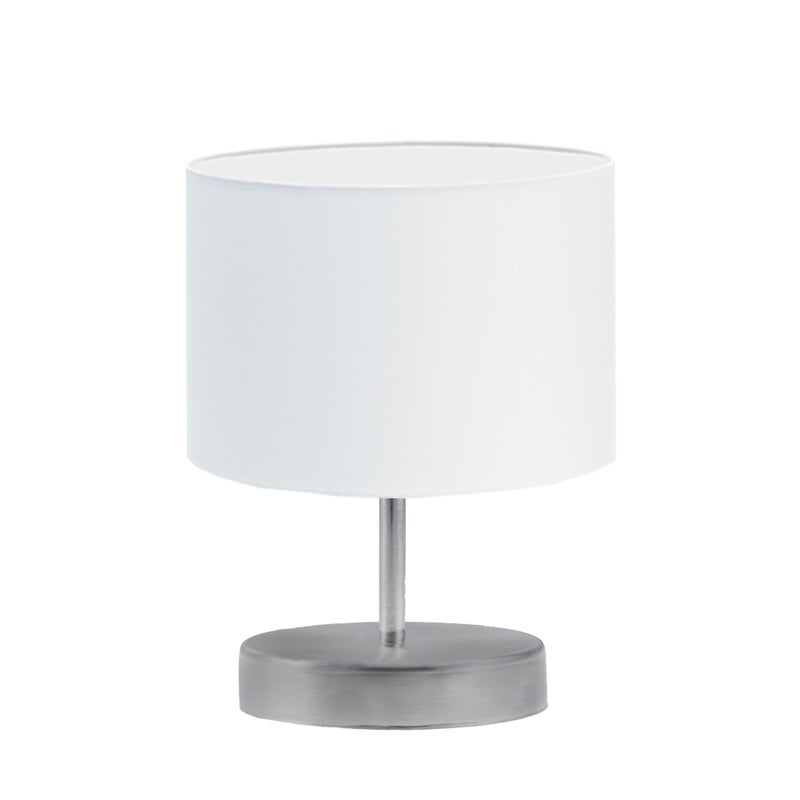 Lampka nocna na biurko lampa biurkowa LED z abażurem walec PICOLO