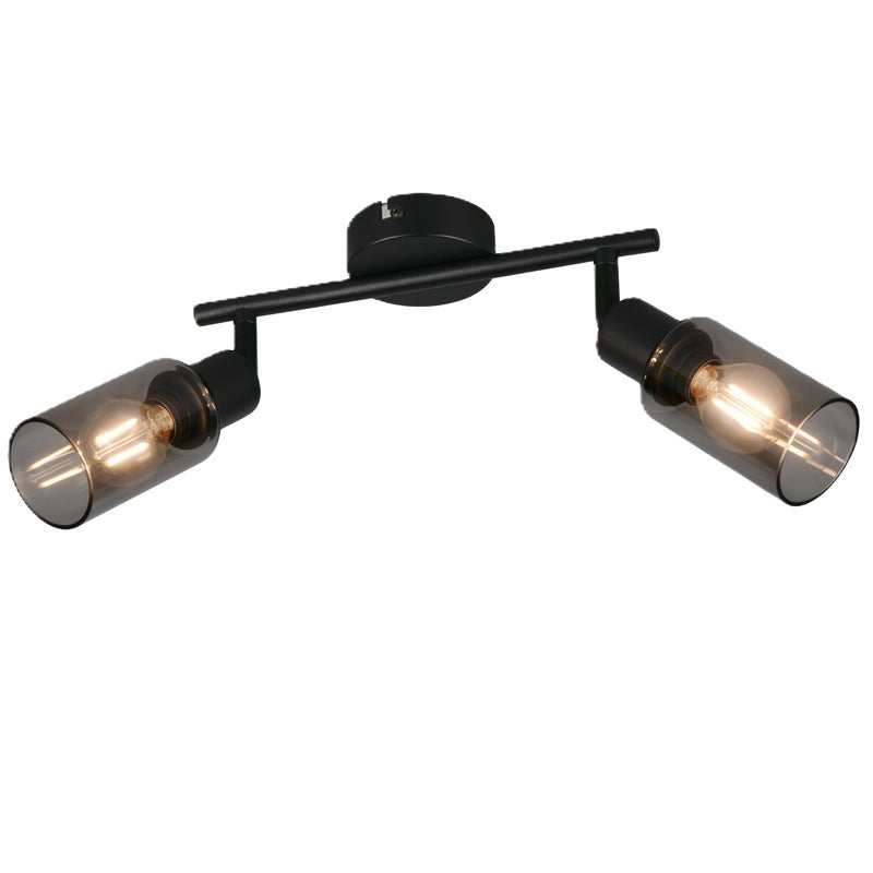 Listwa reflektorowa Mars 2xE14 czarna Trio Lighting Inter