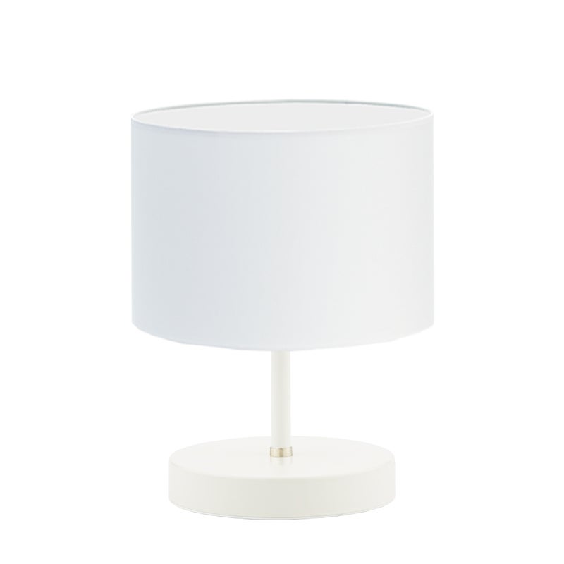 Lampka nocna na biurko lampa biurkowa LED z abażurem walec PICOLO