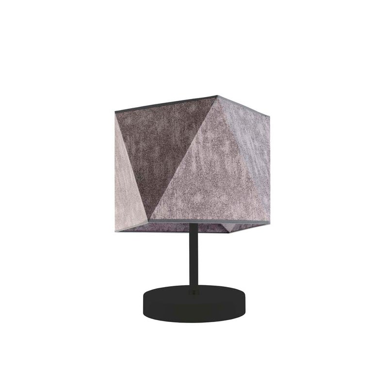 Lampka nocna na biurko lampa biurkowa LED z abażurem diament PICOLO