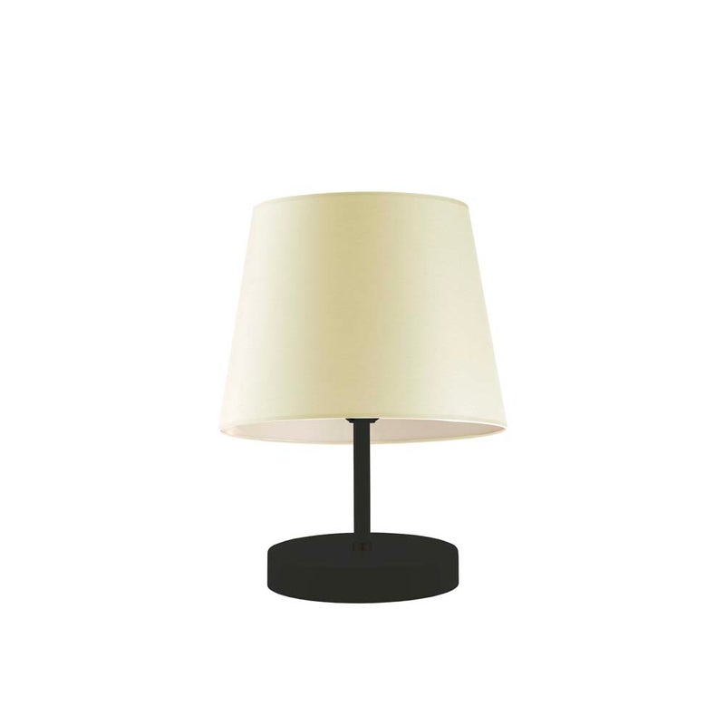 Lampka nocna na biurko lampa biurkowa LED z abażurem stożek PICOLO