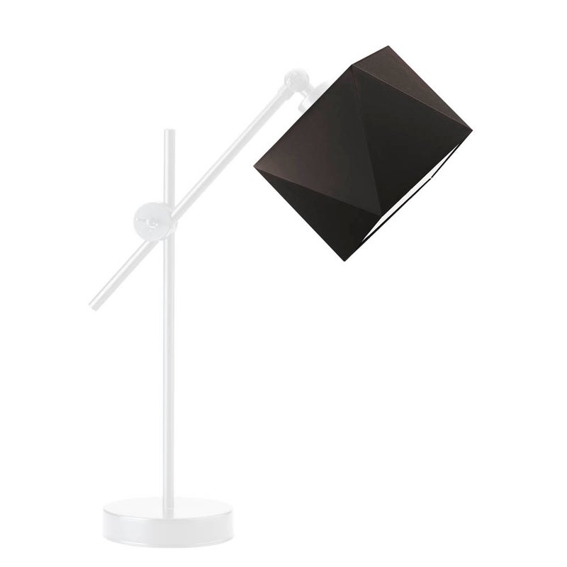 Lampka nocna przegubowa na biurko lampa biurkowa regulowana LED z abażurem diament MODERN