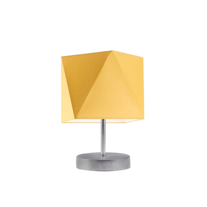 Lampka nocna na biurko lampa biurkowa LED z abażurem diament PICOLO