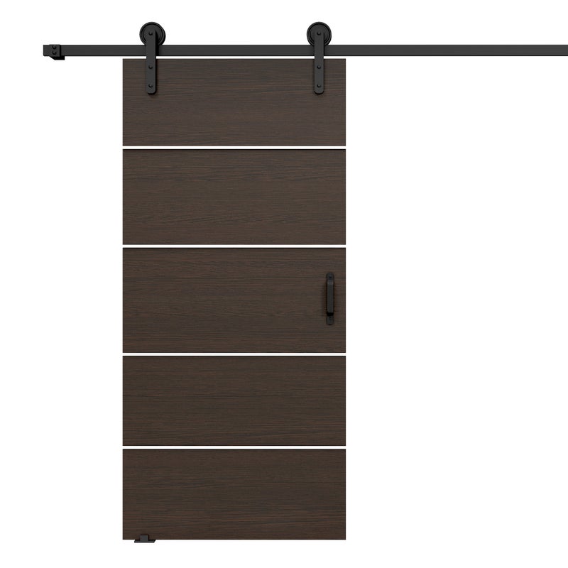 Drzwi przesuwne wewnętrzne LIFT B 76 cm w kolorze wenge .
