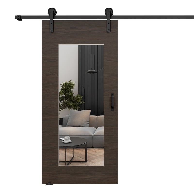 Drzwi przesuwne wewnętrzne LIFT I 86 cm w kolorze wenge.
