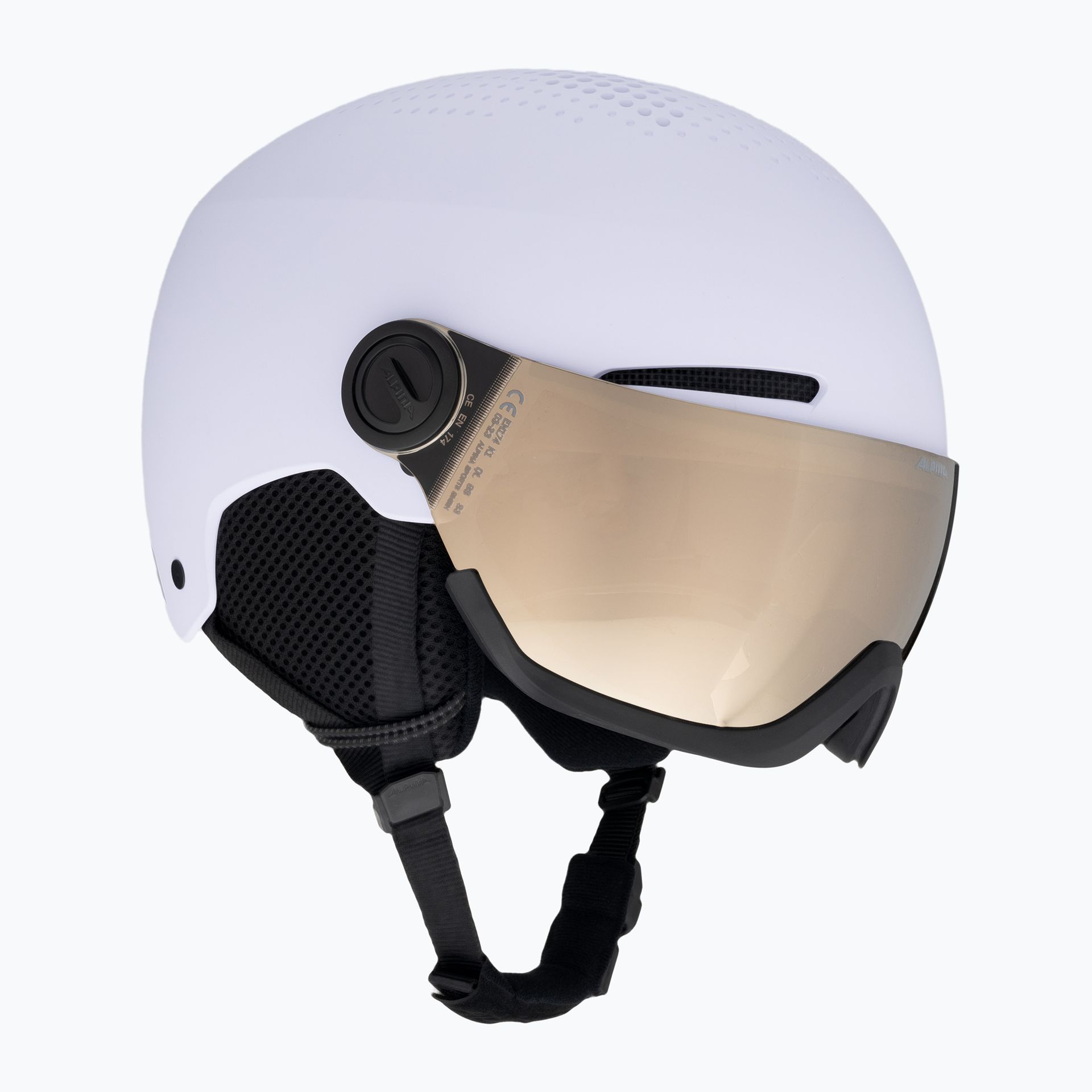 Damski Kask ALPINA ARBER VISOR Q-LITE A9228351 – Fioletowy