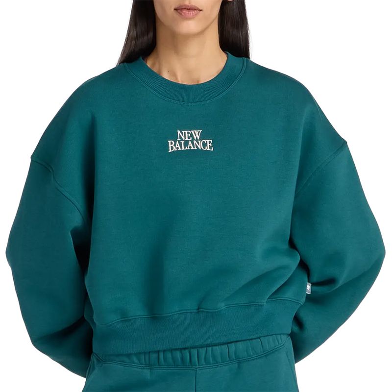 Bluza damska New Balance WT61935IAAV - zielona