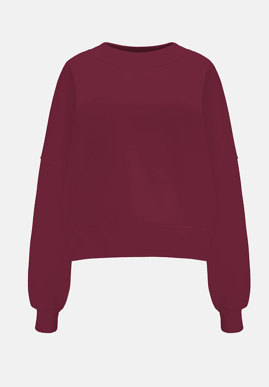 Bluza Iconic Wino