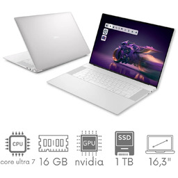 Dell XPS 16 Premium DA16250 Ultra 7 255H 16GB 1TB SSD 16,3