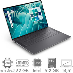 Dell 14 Premium DA14250 Ultra 7 255H 32GB 512 SSD 14,5