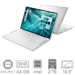 Dell 14 Premium DA14250 Ultra 7 255H 64GB 2TB SSD 14,5