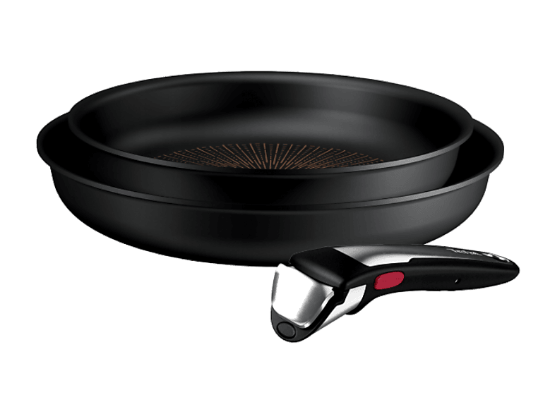 Zestaw patelni TEFAL P0009553 Czarny
