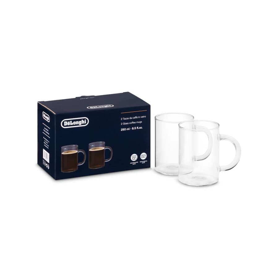 Szklanka termiczna z uchem, 250 ml, zestaw 2 szt.