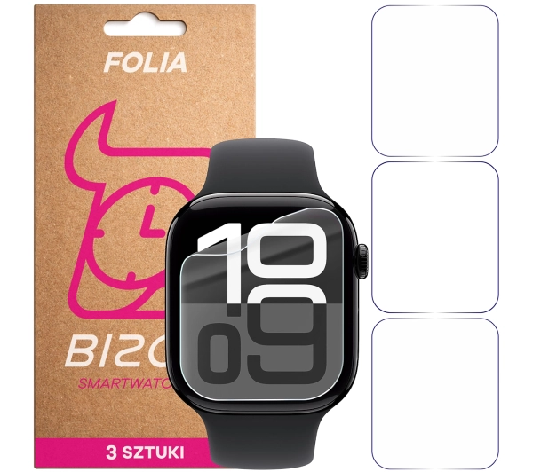 Bizon Watch Film HydroFlex do Apple Watch 11 / 10 46 mm