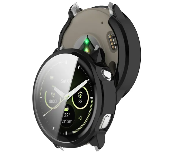 Bizon Case Watch Felipe do Garmin Venu 4 45 mm Czarny