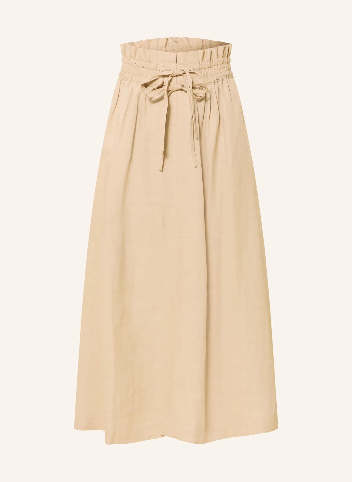 Boss Spódnica Vakola Z Falbanami beige