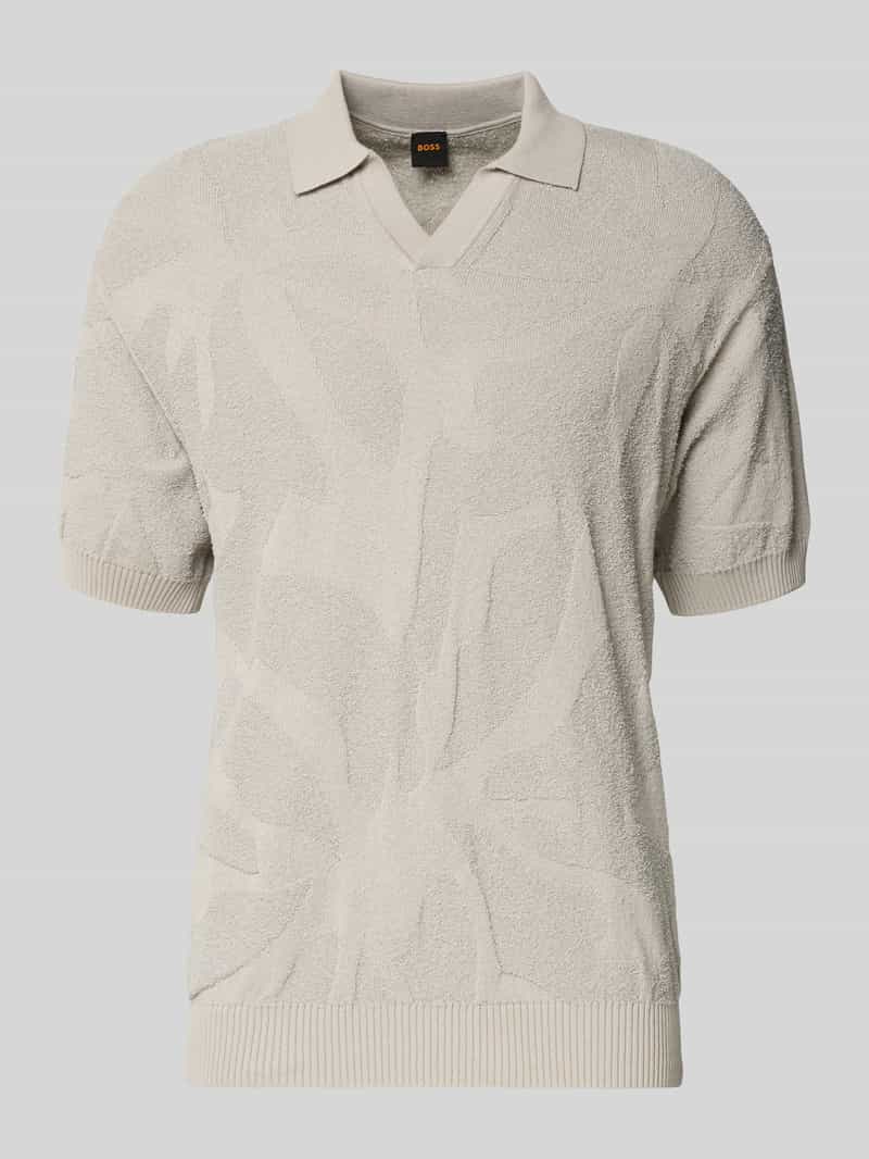 Koszulka polo o kroju relaxed fit z czystej bawełny model 'ASURFO'