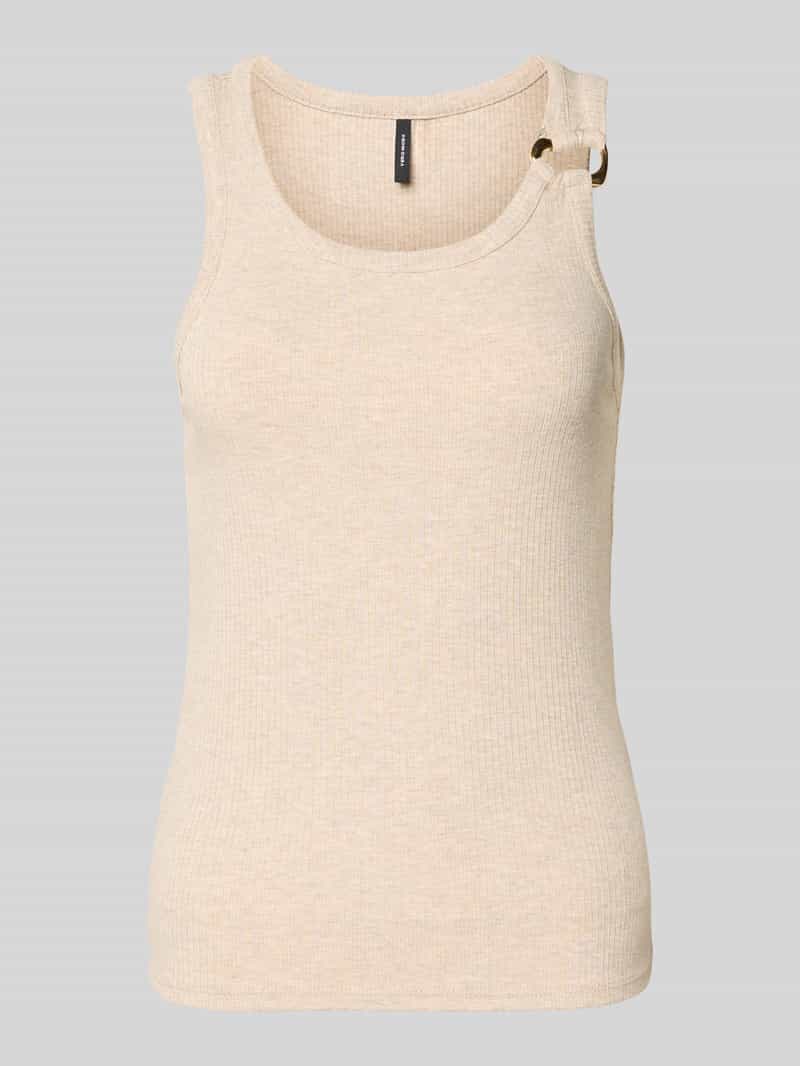 Top typu tank top o kroju regular fit z mieszanki wiskozy model 'KIKI'