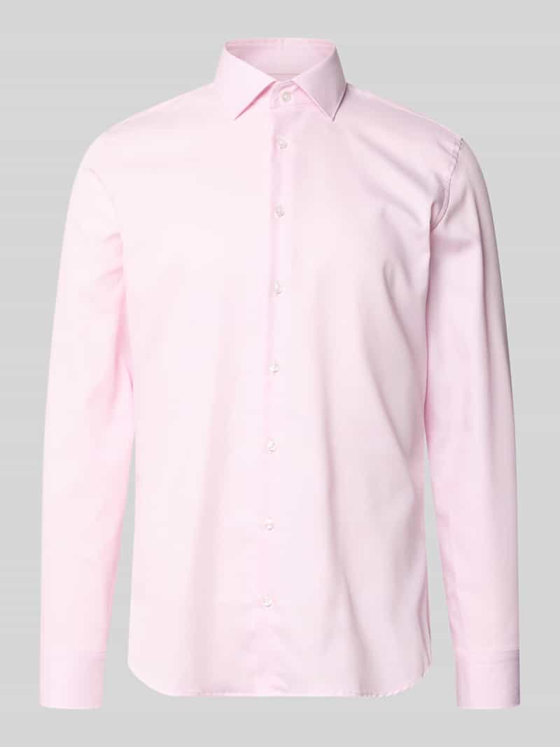 Koszula o kroju slim fit biznes z kołnierzykiem typu kent