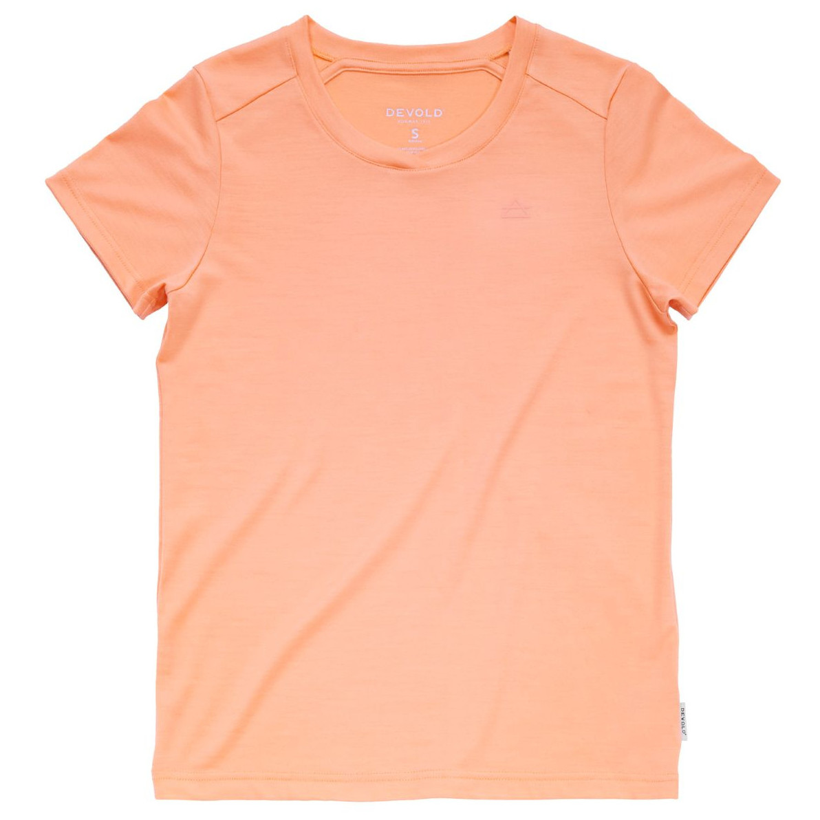 Koszulka damska Devold Premium Tee Wmn Rozmiar: L / Kolor: różowy